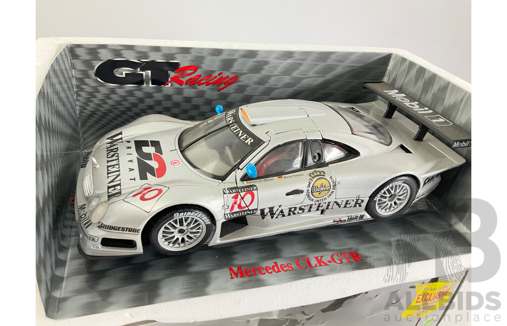 Maisto Diecast Mercedes CLK-GTR - 1:18 Scale