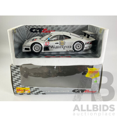 Maisto Diecast Mercedes CLK-GTR - 1:18 Scale