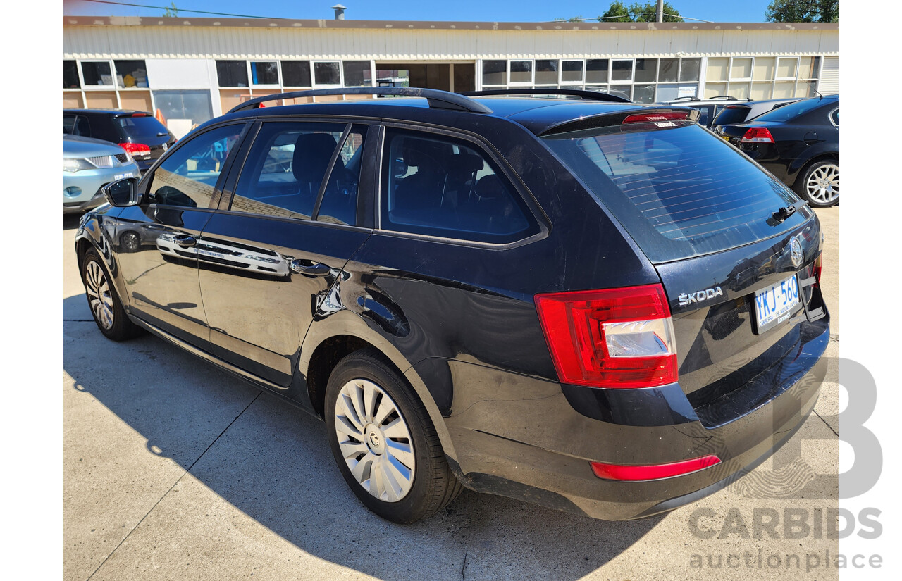 9/2014 Skoda Octavia 103 TSI Ambition NE 4d Wagon Black 1.4L