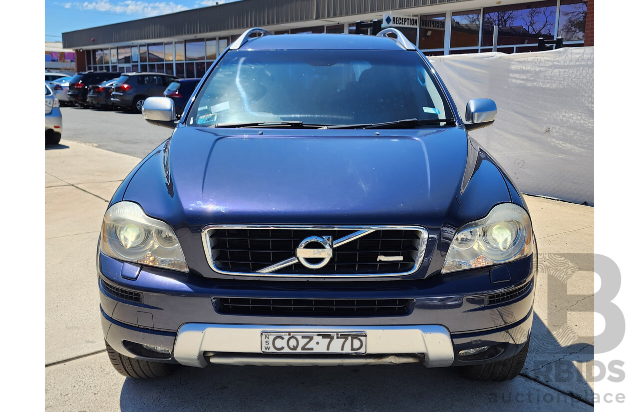 2/2014 Volvo Xc90 D5 R-Design MY14 4d Wagon Blue 2.4L