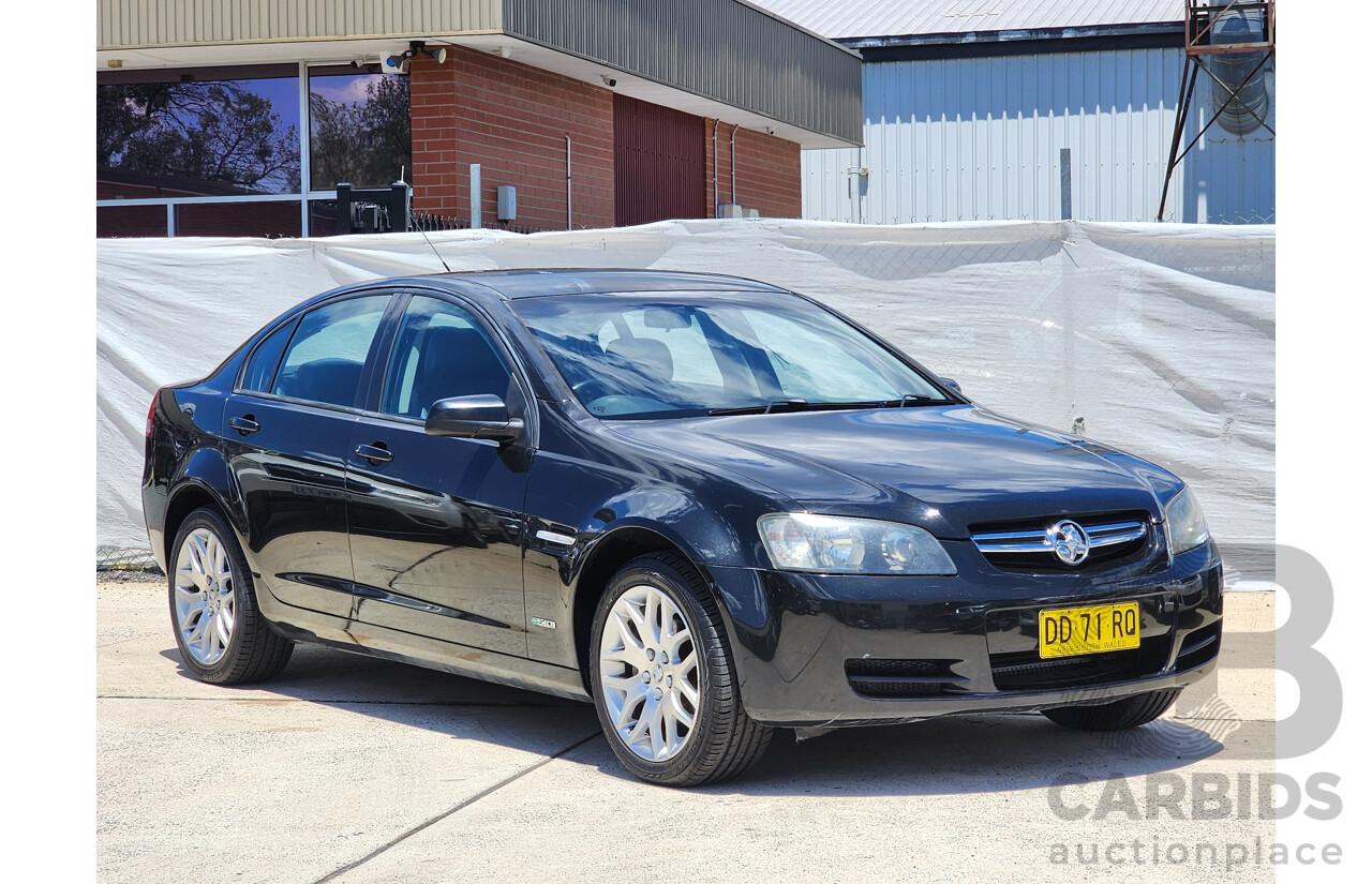 3/2010 Holden Commodore International VE MY10 4d Sedan Black 3.0L