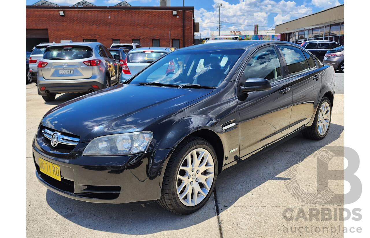 3/2010 Holden Commodore International VE MY10 4d Sedan Black 3.0L