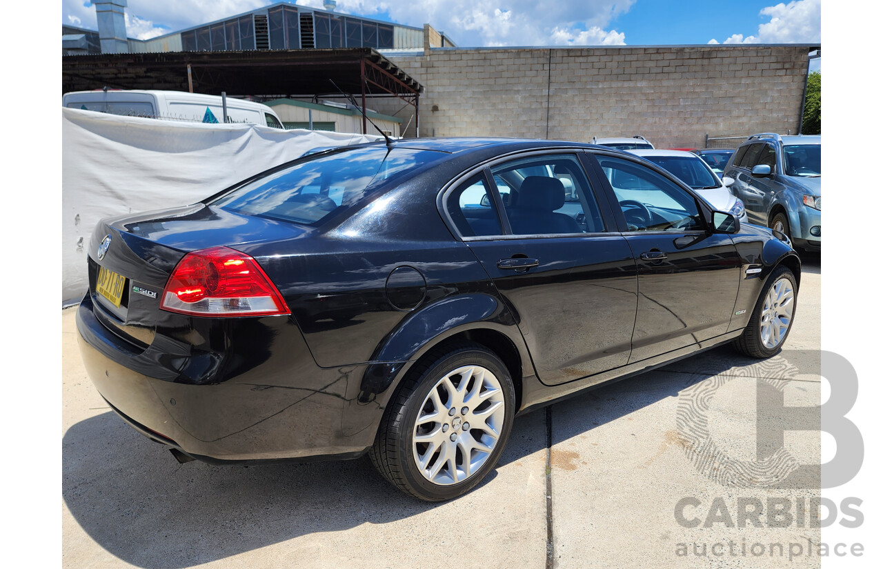 3/2010 Holden Commodore International VE MY10 4d Sedan Black 3.0L