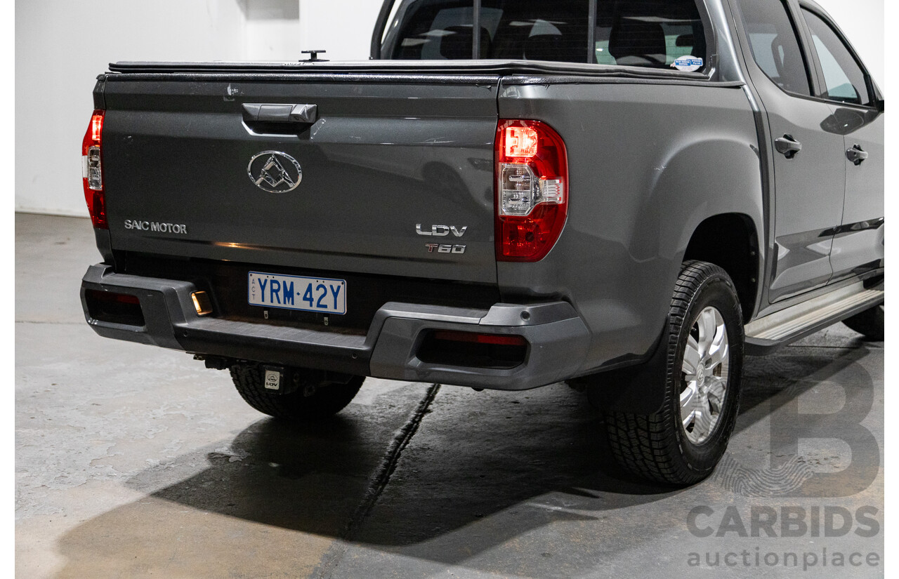 Ldv T60 PRO (4x4) SK8C Double Cab Utility Grey Turbo Diesel 2.8L