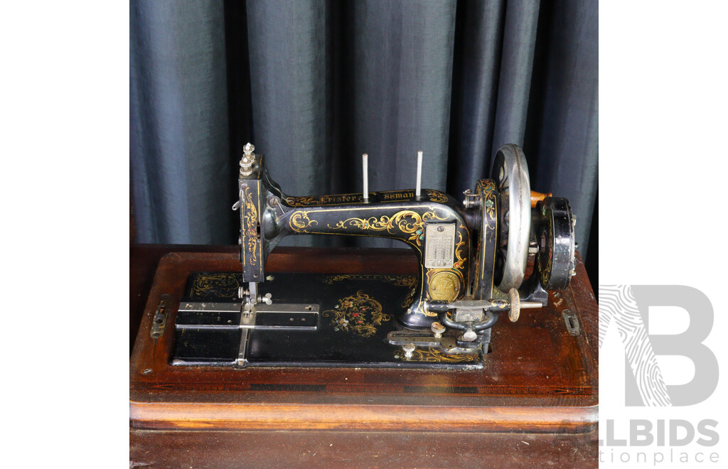 Frister and Rossman Treadle Based Sewing Machine 1871