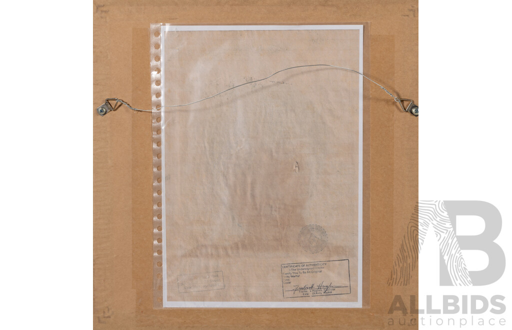 After Andy Warhol, (20th Century, American, 1928-1987), Liza Minnelli, Coloured Pigment on Paper, 35.5 x 35.5 cm (frame)