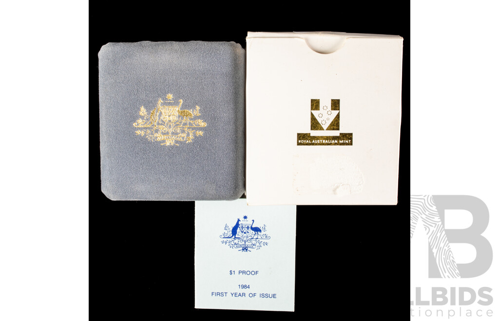 Australian RAM 1984 One Dollar Proof Coin, First Year Issue