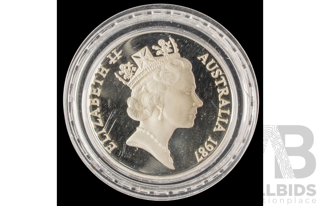 Australian RAM 1987 Silver Proof Ten Dollar Coin, State Series, New South Wales .925