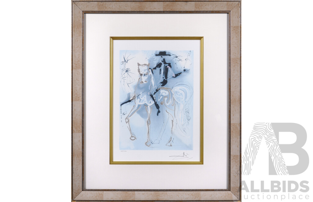 Salvador Dali, (20th Century, Spanish,1904-1989) La Picador, Photomechanical Graphic, Limited Edition (2002), 82 x 69 cm (frame)