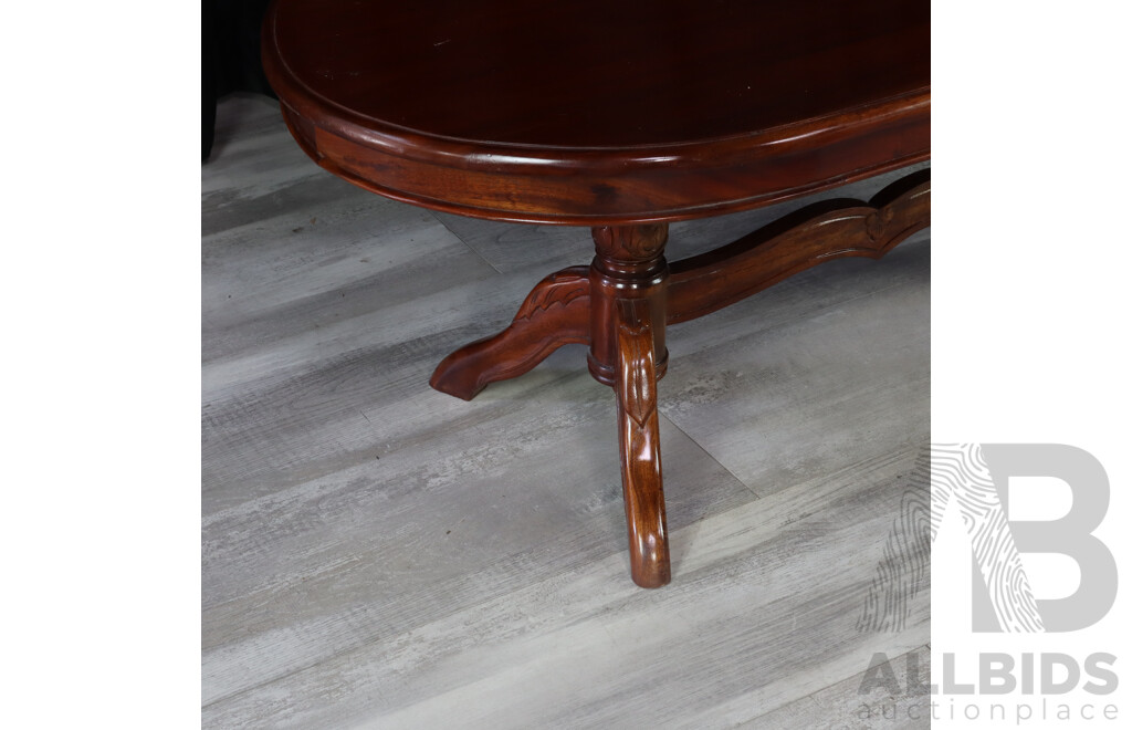 Reproduction Mahogany Coffee Table