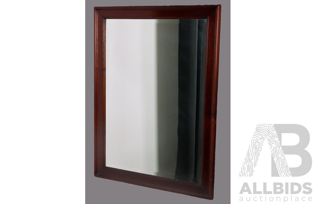 Mahogany Framed Mirror