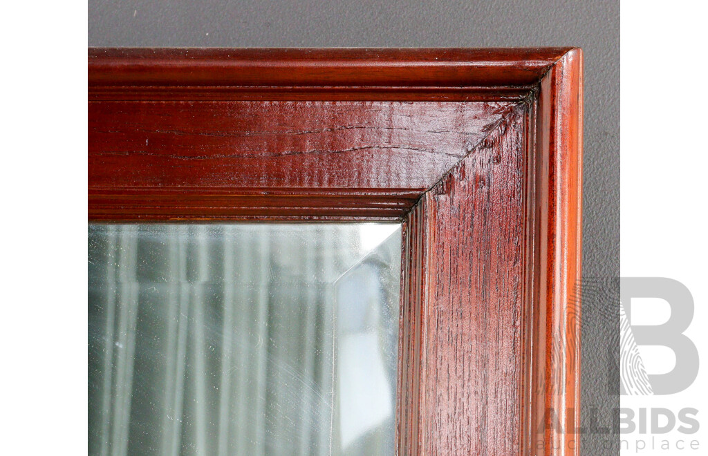 Mahogany Framed Mirror