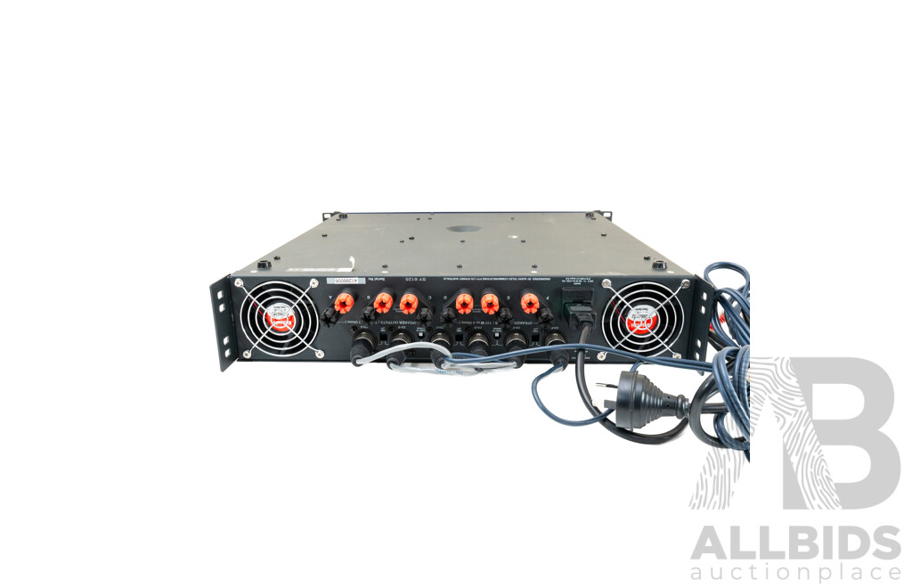 Australian Monitor Synergy SY 6125 Six Chanel Rack Mounted Power Amplifier