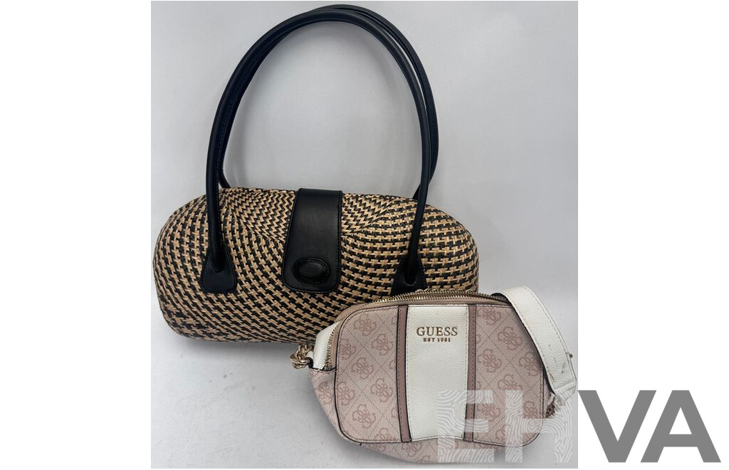 Guess 1981 and Le Sac Handbags - Lot of 2