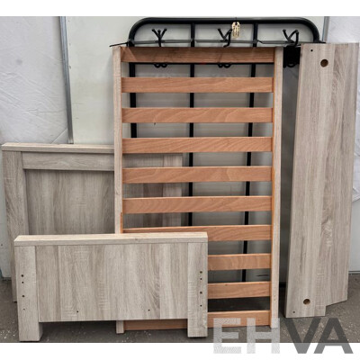 Single Wooden Bed Frame