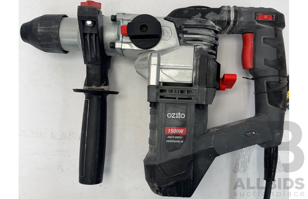 Ozito 1500W Rotary Hammer