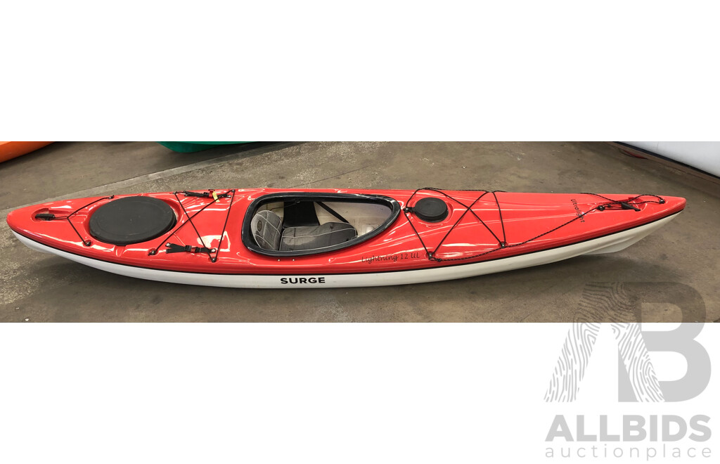 Surge Lightning 12 Ultralight  3.60 Meter Fibreglass Kayak