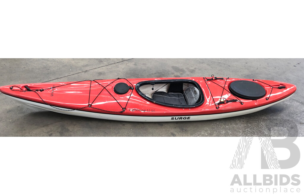 Surge Lightning 12 Ultralight  3.60 Meter Fibreglass Kayak