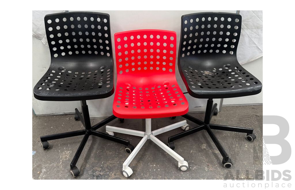 Ikea Office Chairs - Lot of 3