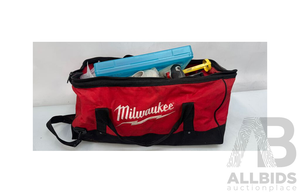 Milwaukee Tool Bag - Hand Tools, Blower, Saw, Driver Bits