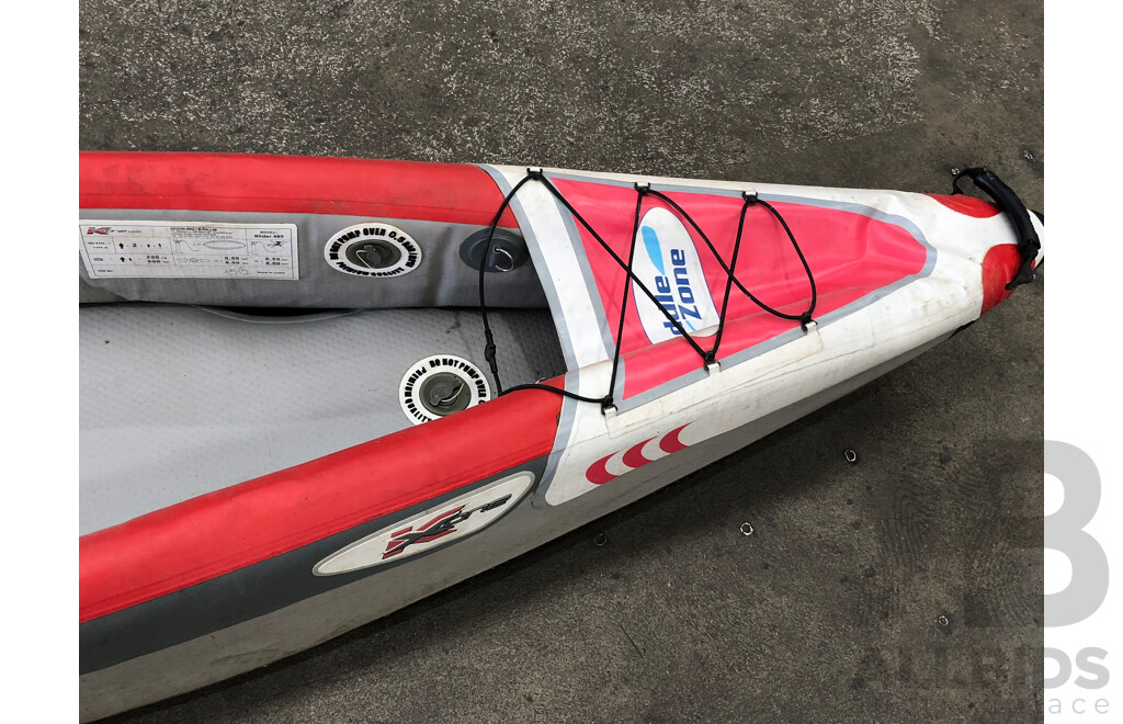 KXone Slider 485 Superlite 4.85 Meter Inlatable Double Kayak