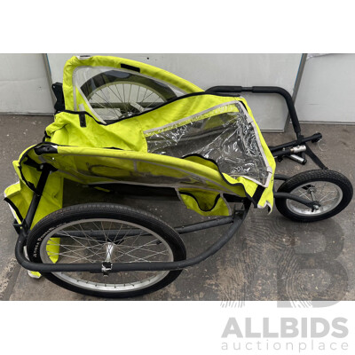 Green Adventure Jogging Stroller