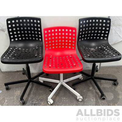 Ikea Office Chairs - Lot of 3