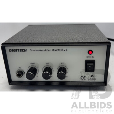 Digitech Stereo Amplifier 18WRMS X 2