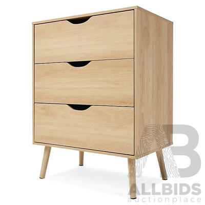 Anko Oak Look Chest of Drawers