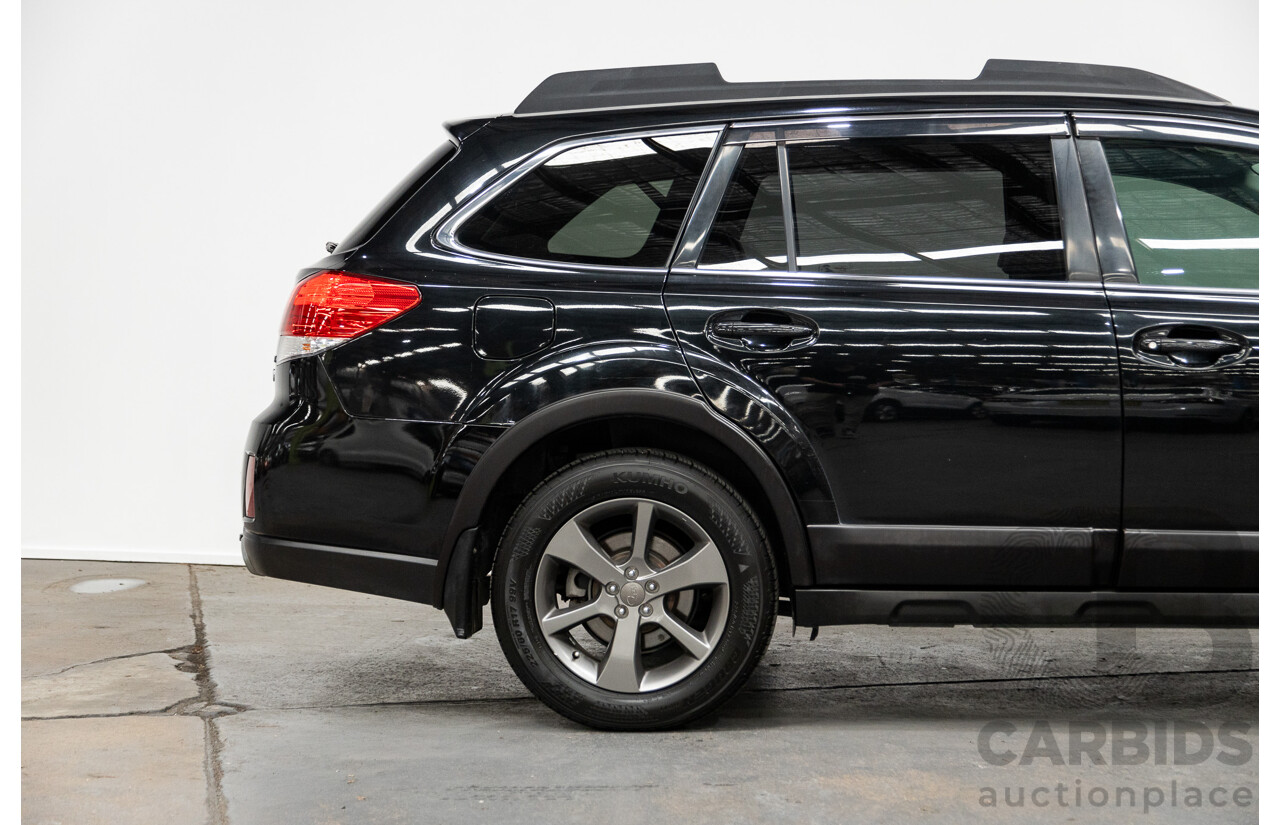 3/2014 Subaru Outback 2.0D (AWD) Premium MY14 4d Wagon Black Turbo Diesel 2.0L