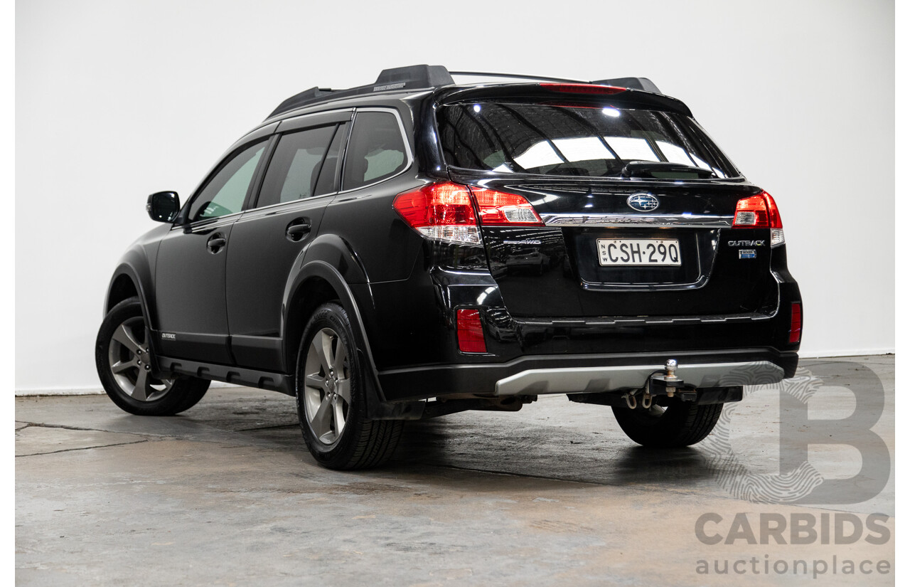 3/2014 Subaru Outback 2.0D (AWD) Premium MY14 4d Wagon Black Turbo Diesel 2.0L