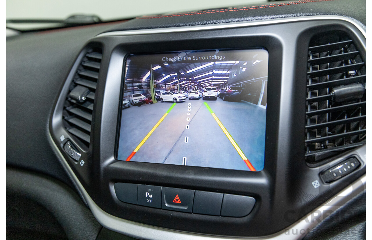 5/2015 Jeep Cherokee Trailhawk (4x4) KL MY15 4d Wagon Rhino Grey