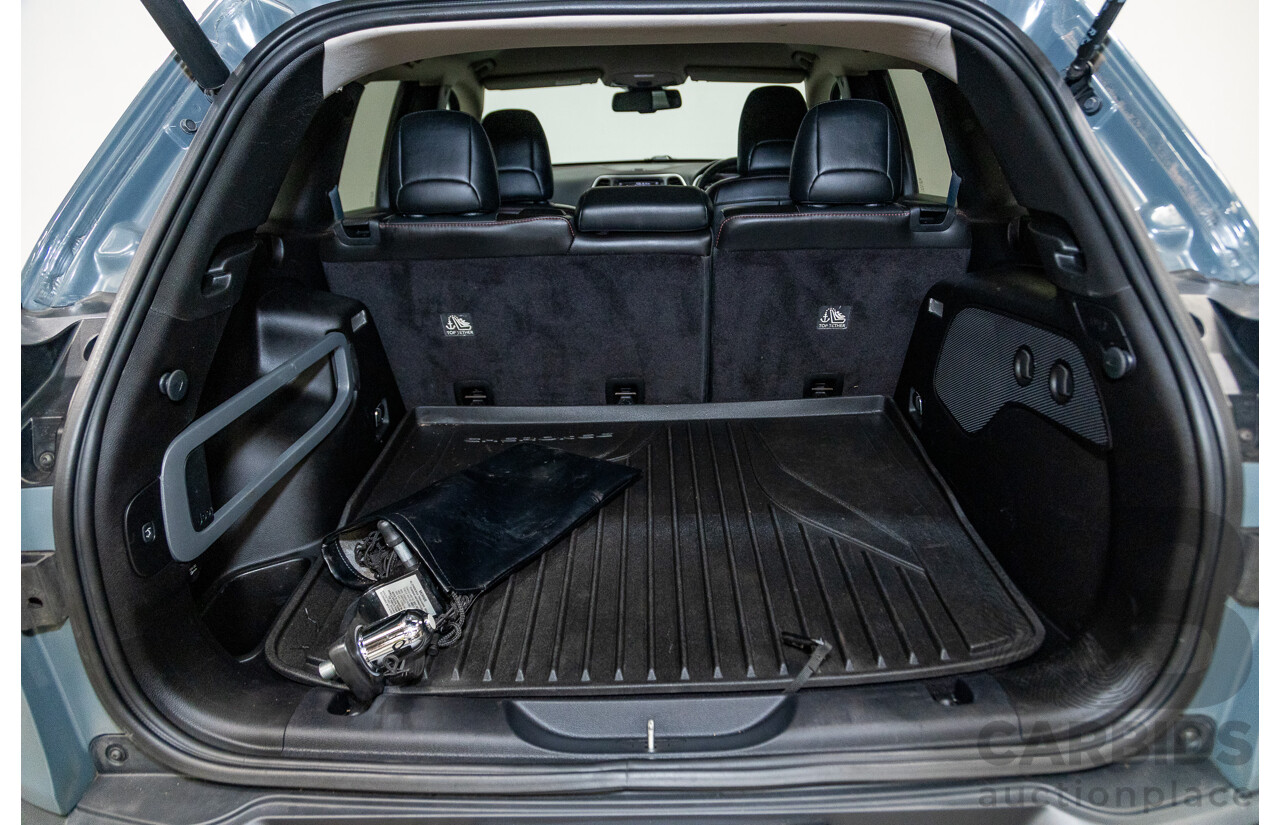 5/2015 Jeep Cherokee Trailhawk (4x4) KL MY15 4d Wagon Rhino Grey