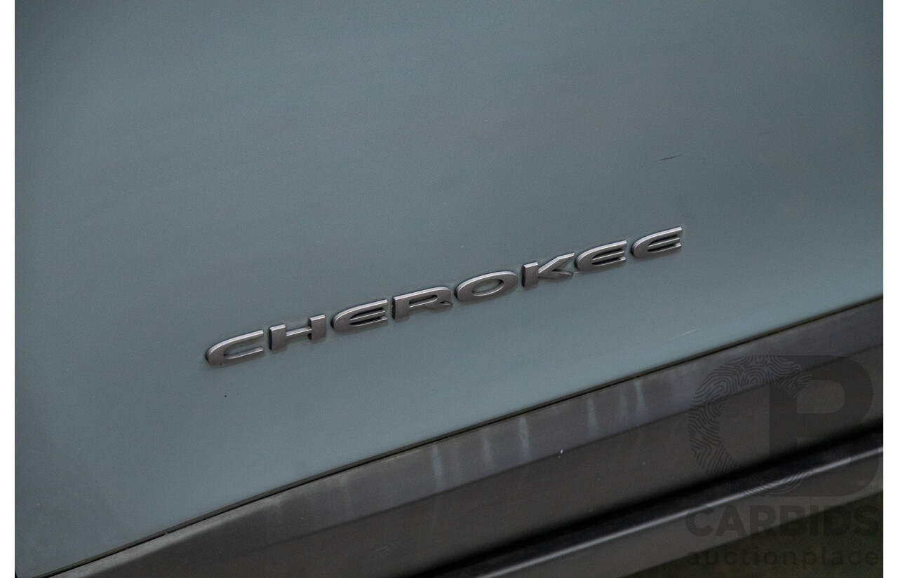 5/2015 Jeep Cherokee Trailhawk (4x4) KL MY15 4d Wagon Rhino Grey