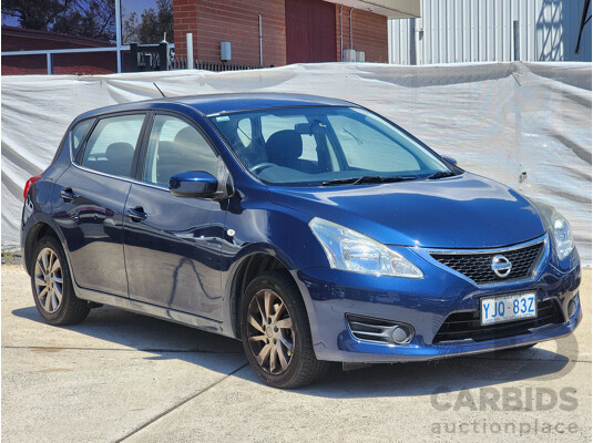 9/2013 Nissan Pulsar ST C12 5d Hatchback Blue 1.8L