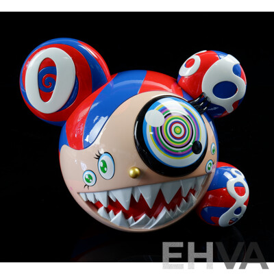 Takashi Murakami Replica ComplexCon Mr DOB Figure Red, Painted Cast Vinyl