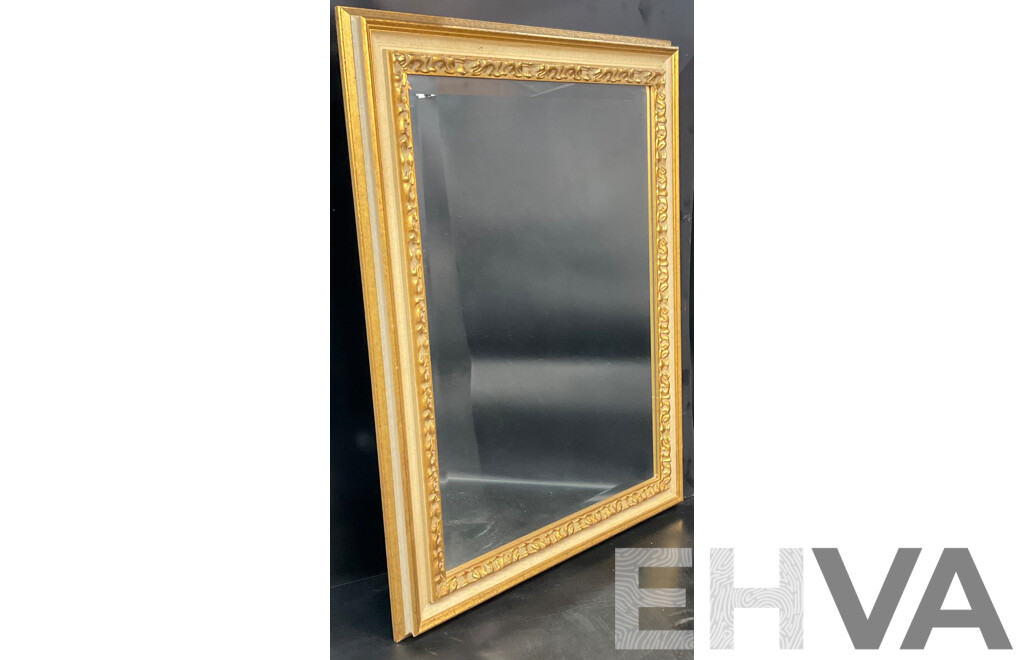 Gilt Framed Bevelled Mirror