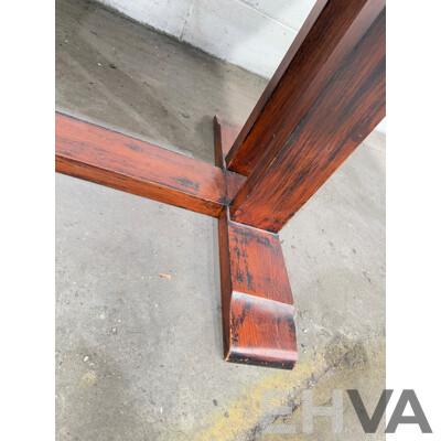 Rustic Oregon Refectory Dining Table