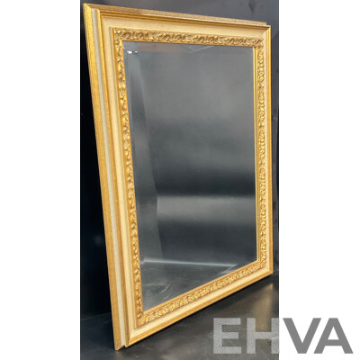 Gilt Framed Bevelled Mirror