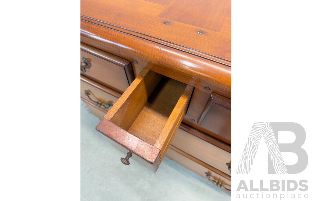 Cherrywood Five Drawer Chest by Brigitte Forestier