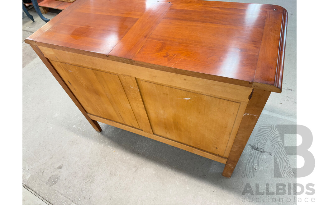 Cherrywood Five Drawer Chest by Brigitte Forestier