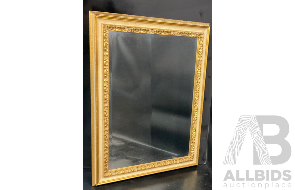 Gilt Framed Bevelled Mirror