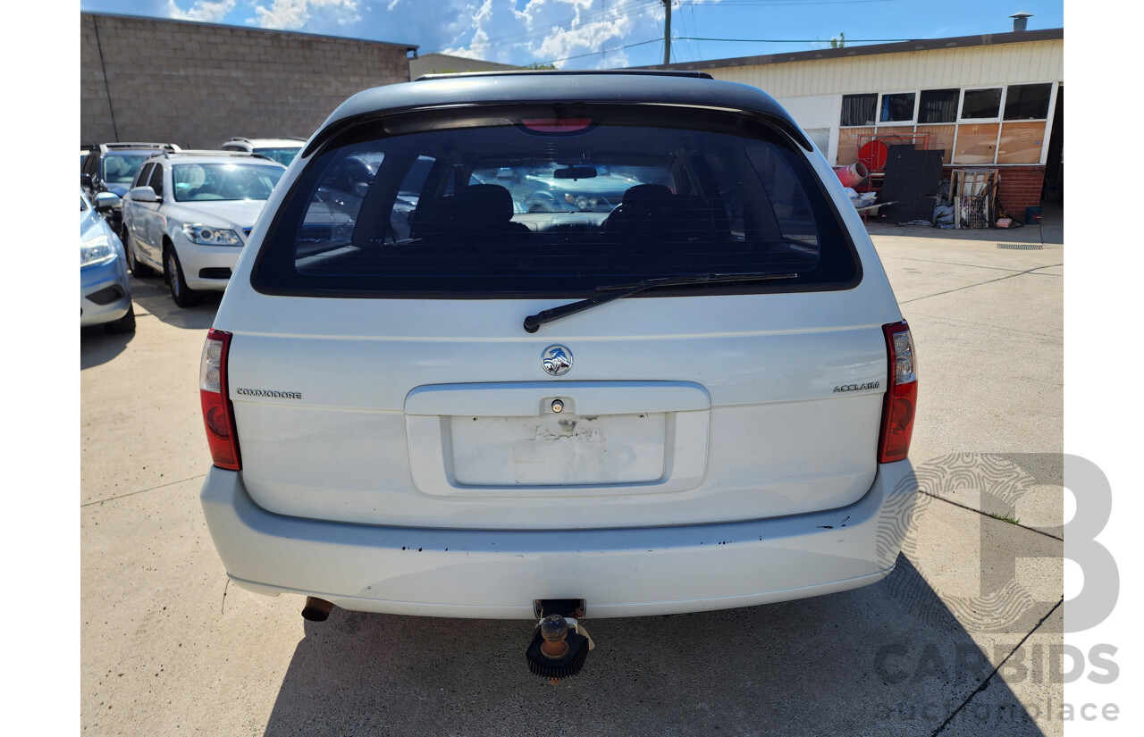 5/2006 Holden Commodore Acclaim VZ MY06 4d Wagon White 3.6L