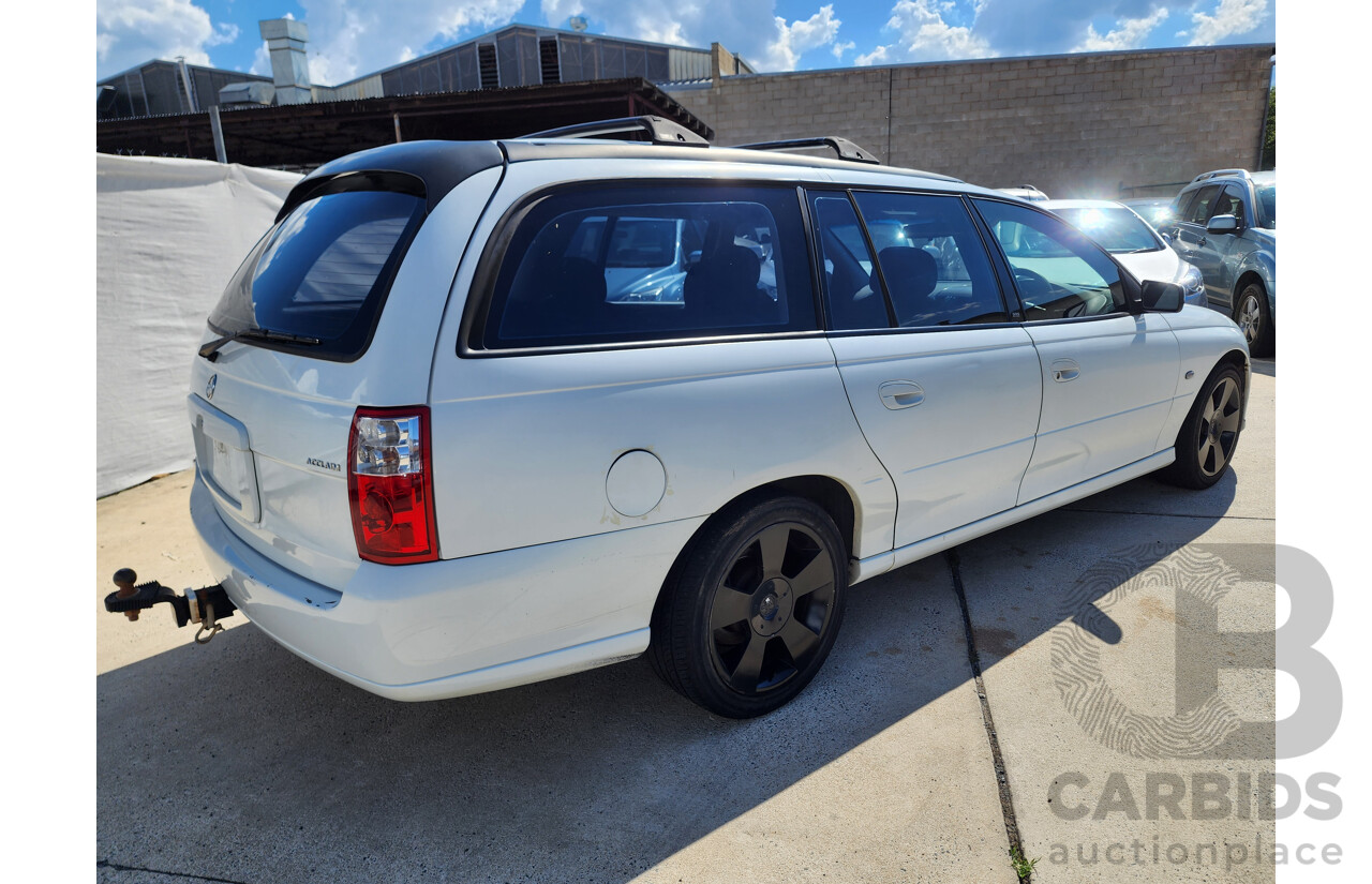 5/2006 Holden Commodore Acclaim VZ MY06 4d Wagon White 3.6L