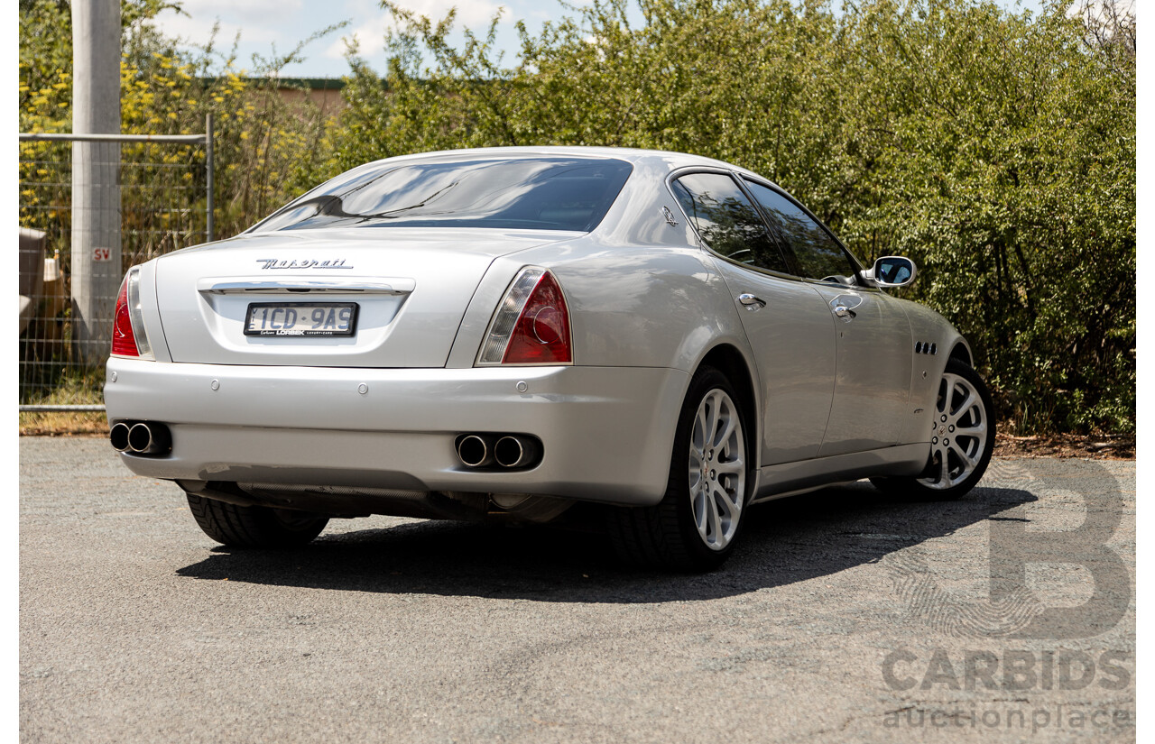 11/2005 Maserati Quattroporte Sport 4D Sedan Grigio Nuvolari Silver V8 4.2L