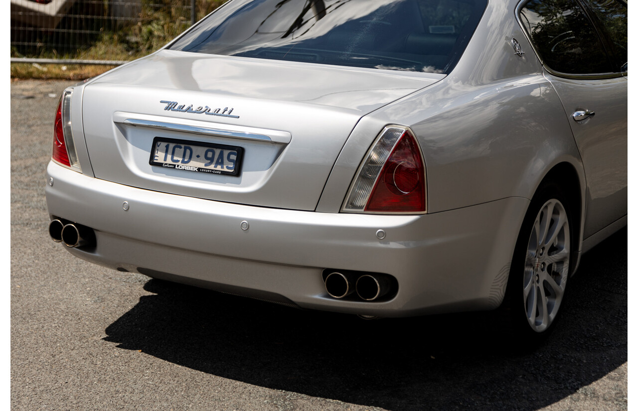 11/2005 Maserati Quattroporte Sport 4D Sedan Grigio Nuvolari Silver V8 4.2L