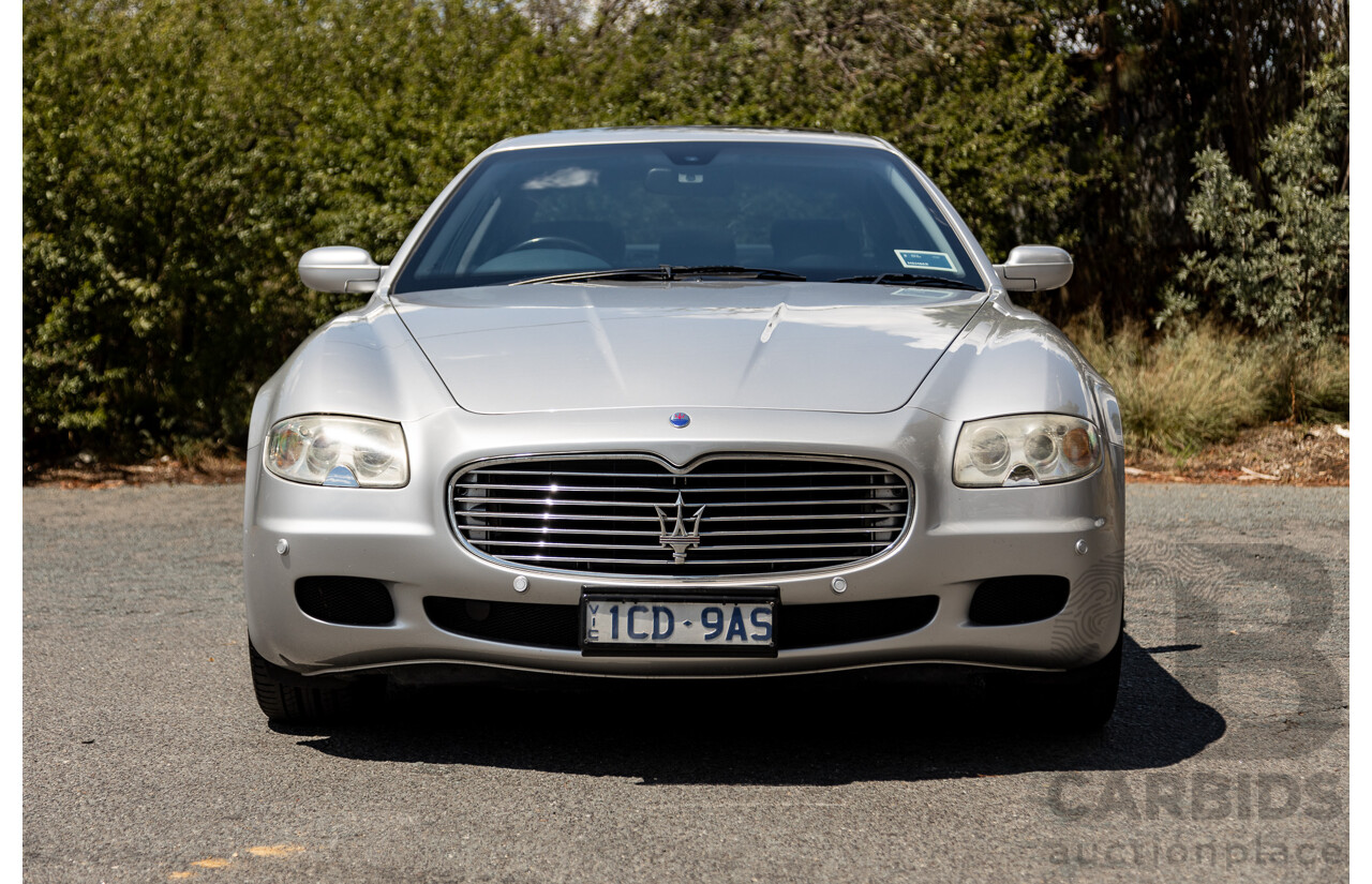 11/2005 Maserati Quattroporte Sport 4D Sedan Grigio Nuvolari Silver V8 4.2L