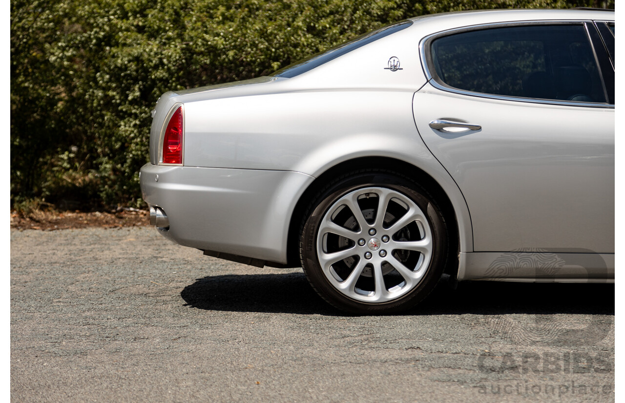 11/2005 Maserati Quattroporte Sport 4D Sedan Grigio Nuvolari Silver V8 4.2L