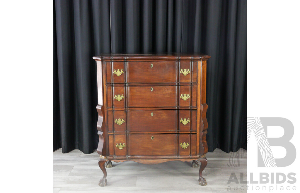 Stinkwood Chest of Four Drawers