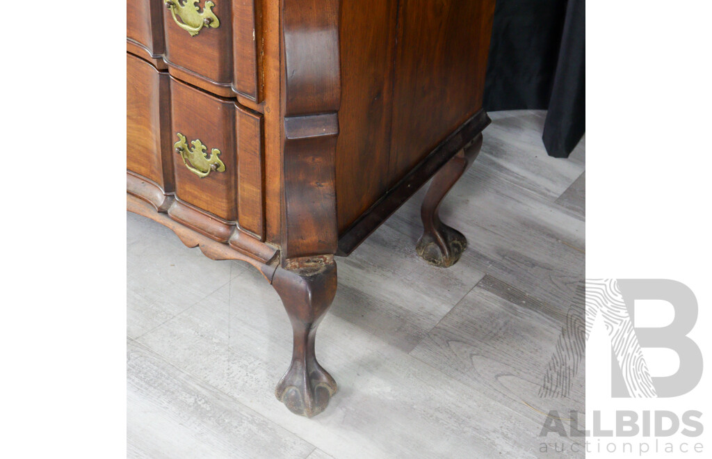 Stinkwood Chest of Four Drawers